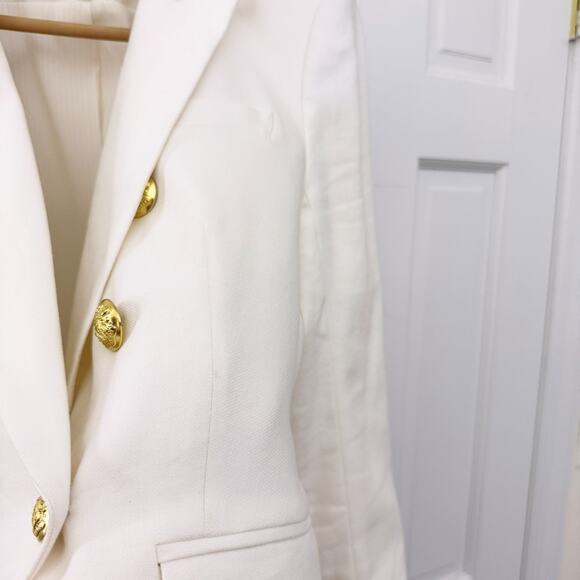 Veronica Beard Miller Linen Dickey Jacket in Off White - Picture 13 of 15